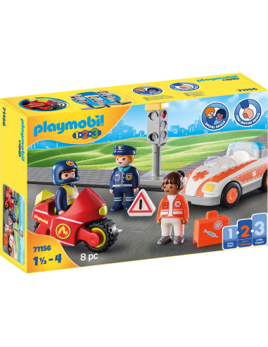 Playmobil - 1.2.3 Eroi Salvatori,71156