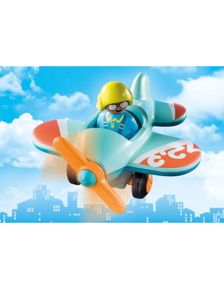 Playmobil - 1.2.3 Avion,71159
