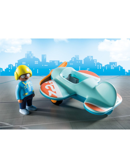 Playmobil - 1.2.3 Avion,71159