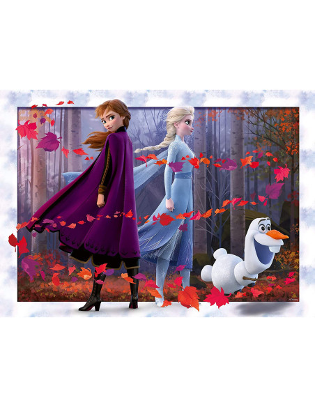 Puzzle Frozen II, 4X100 Piese,RVSPC12885