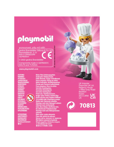 Playmobil - Figurina Patiser,70813