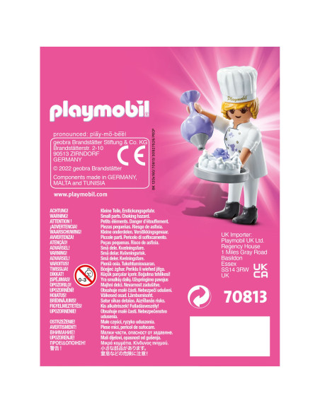 Playmobil - Figurina Patiser,70813