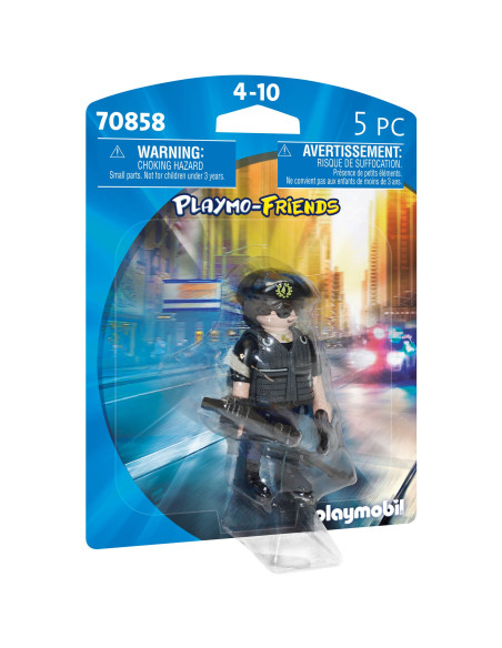 Playmobil - Figurina Politist,70858