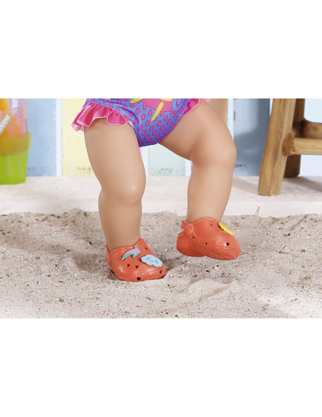 Baby Born - Papucei Cu Insigne 43 Cm Diverse Modele,ZF831809