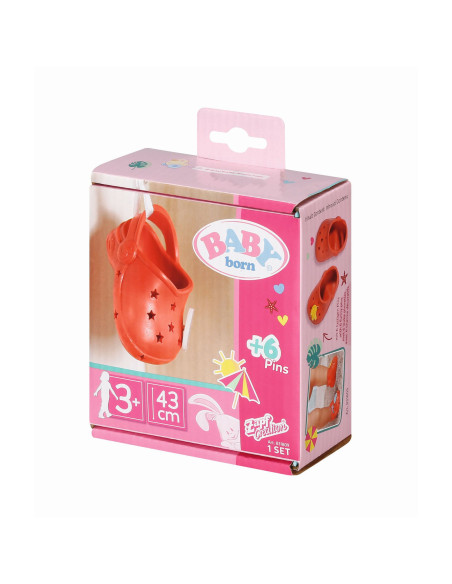 Baby Born - Papucei Cu Insigne 43 Cm Diverse Modele,ZF831809