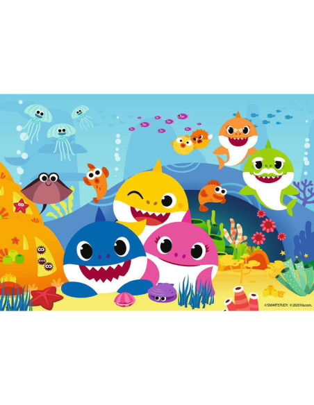 Puzzle Baby Shark, 2X12 Piese,RVSPC05123