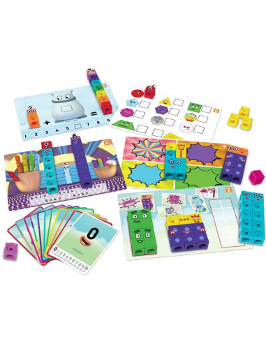 MathLink®Cubes Numberblocks in romana - Set de activitati de la