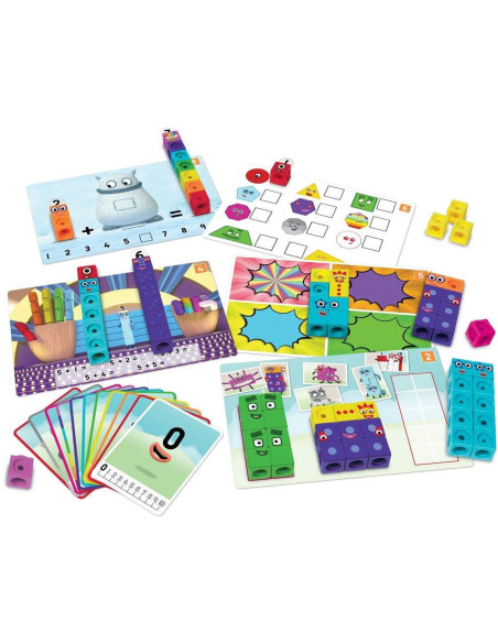 MathLink®Cubes Numberblocks in romana - Set de activitati de la