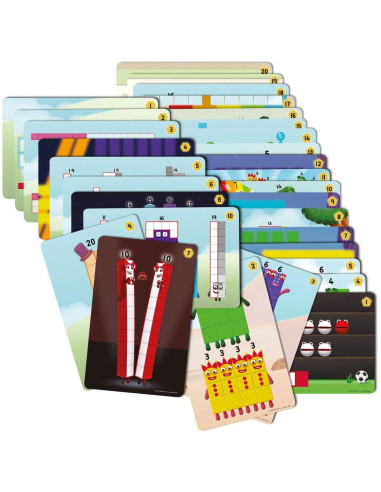 MathLink®Cubes Numberblocks in romana - Set de activitati de la