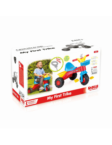 Prima mea tricicleta cu maner - Rapida,D7007