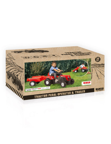 Primul meu tractor cu remorca,D8146