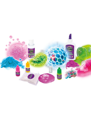 Experimente geniale - Laboratorul de slime fluorescent,LEN89239