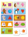 Puzzle (20 piese) cu carte - Forme,978-88-6860-992-4
