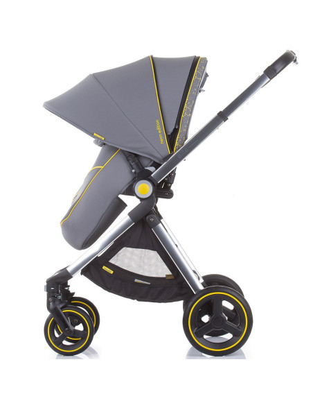 Carucior Chipolino Elite 3 in 1 platinum,KKET02202PL