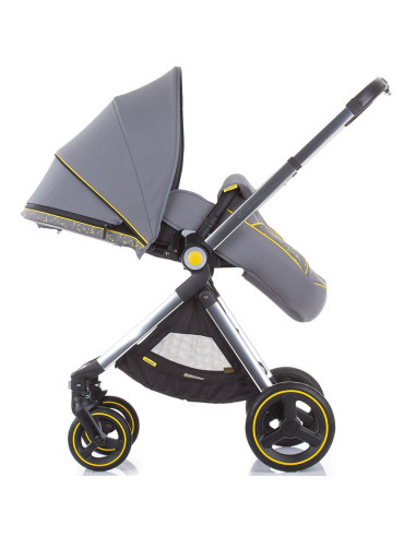 Carucior Chipolino Elite 3 in 1 platinum,KKET02202PL