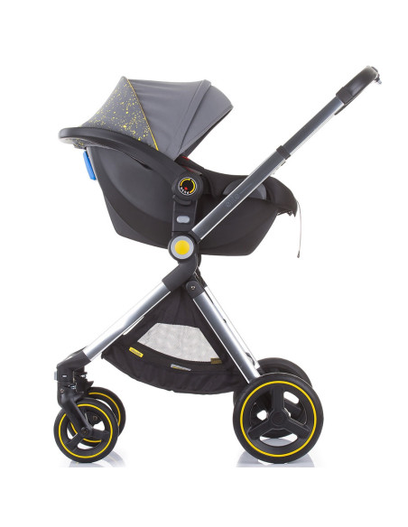 Carucior Chipolino Elite 3 in 1 platinum,KKET02202PL