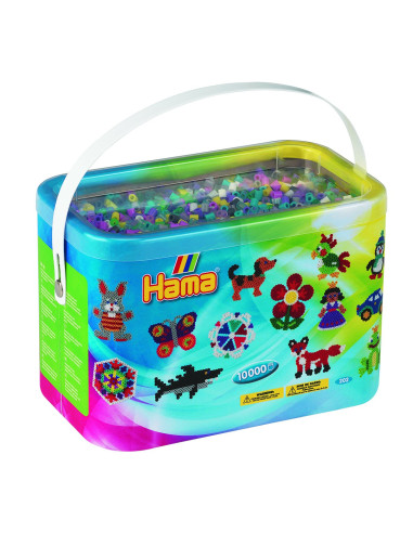 Margele de calcat HAMA MIDI mix de 11 culori,Ha202-69