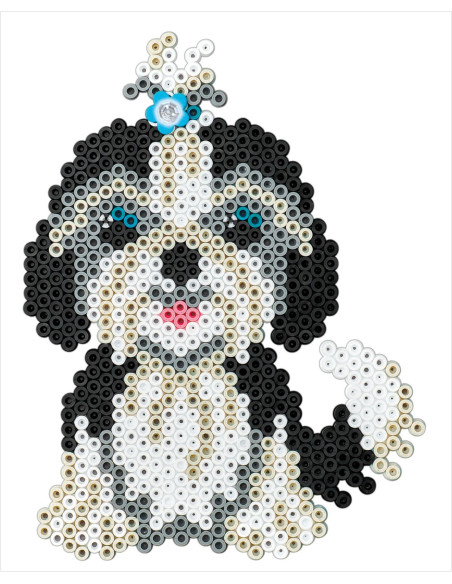 Catelusi, margele de calcat Hama midi, 4000 margele si 3