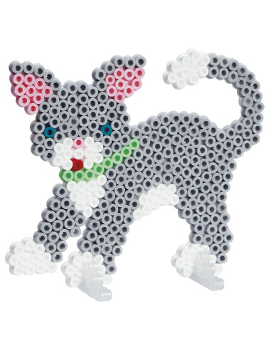 Catei, 2000 margele de calcat Hama midi si 2 plansete in cutie