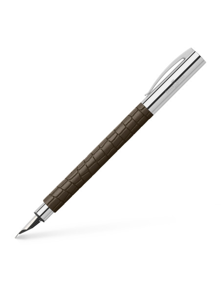FC146050,STILOU AMBITION 3D CROCO MARO M FABER-CASTELL