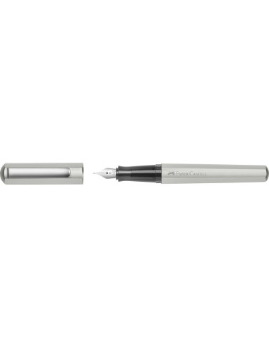 FC150590,Stilou hexo argintiu mat m faber-castell