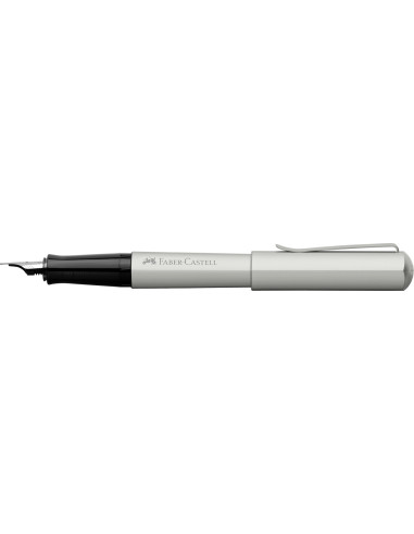 FC150591,STILOU HEXO ARGINTIU MAT F FABER-CASTELL