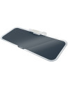 TABLA STICLA CU TREPIED PENTRU BIROU GRI ANTRACIT COSY