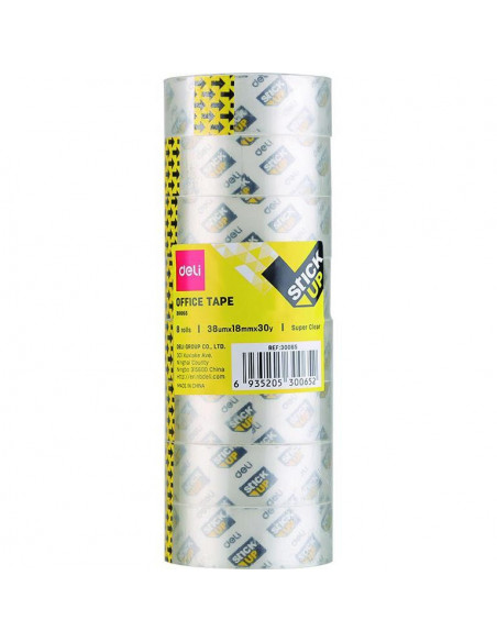 BANDA ADEZIVA 18MM*27M DELI,DLE30065