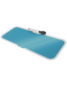 TABLA STICLA CU TREPIED PENTRU BIROU ALBASTRU CELEST COSY