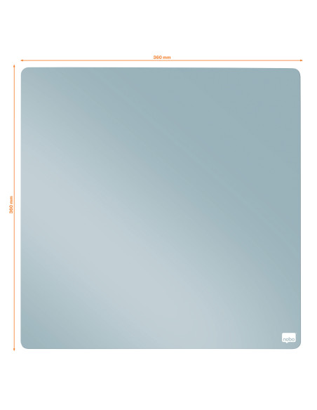 TABLA MAGNETICA PLASTIC 36*36 CM BLEU NOBO,NB1915624