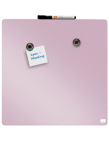 TABLA MAGNETICA PLASTIC 36*36 CM LILA NOBO,NB1915623