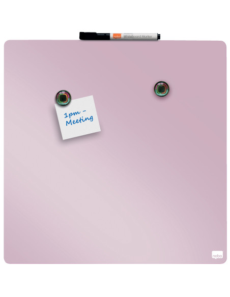 TABLA MAGNETICA PLASTIC 36*36 CM LILA NOBO,NB1915623