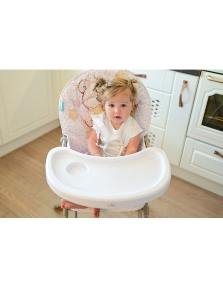 Scaun de masa Cookie, Baby Blue Pilot,10100242311 Scaun de masa Cookie, Baby Blue Pilot,10100242311
