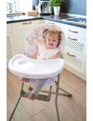 Scaun de masa Cookie, White Teddy Bear,10100242315