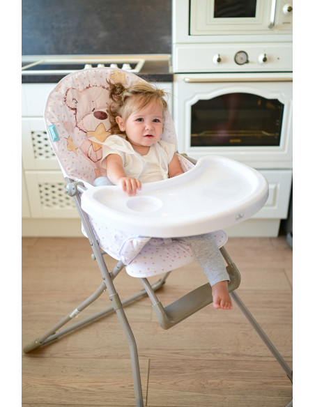 Scaun de masa Cookie, White Teddy Bear,10100242315