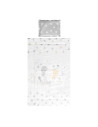 Set lenjerie pat 3 piese, bumbac ranforce, Cosy, Grey
