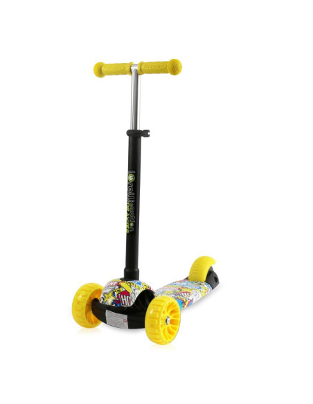 Trotineta reglabila pentru coopii, Draxter, 3 ani+, Graffiti