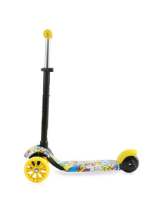 Trotineta reglabila pentru coopii, Draxter, 3 ani+, Graffiti 2