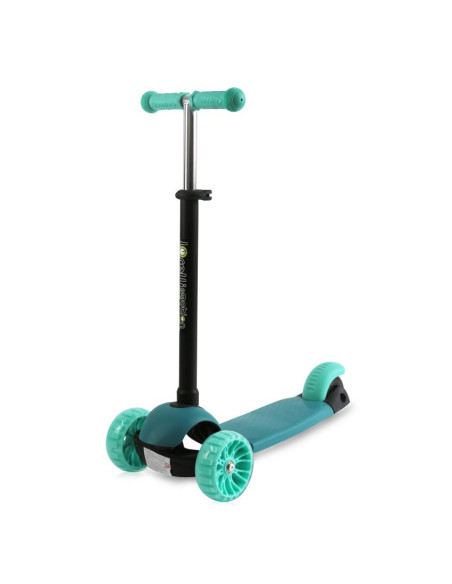 Trotineta reglabila pentru coopii, Draxter, 3 ani+, Mint