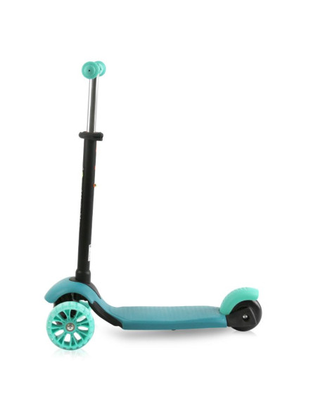 Trotineta reglabila pentru coopii, Draxter, 3 ani+, Mint