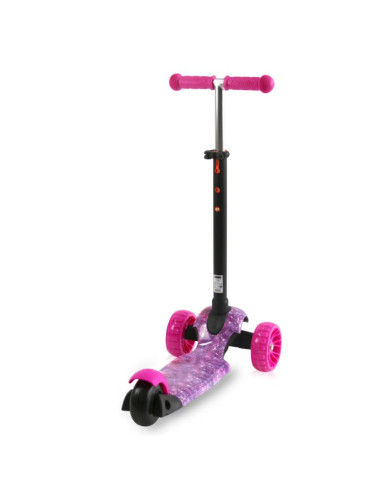 Trotineta reglabila pentru coopii, Draxter, 3 ani+, Pink