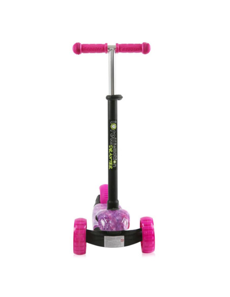 Trotineta reglabila pentru coopii, Draxter, 3 ani+, Pink