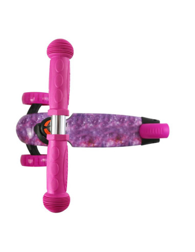 Trotineta reglabila pentru coopii, Draxter, 3 ani+, Pink