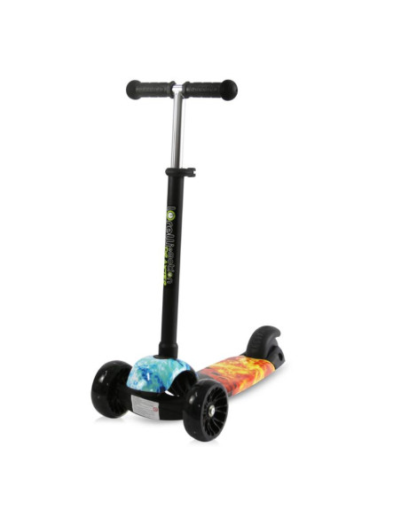 Trotineta reglabila pentru coopii, Draxter, 3 ani+, Red