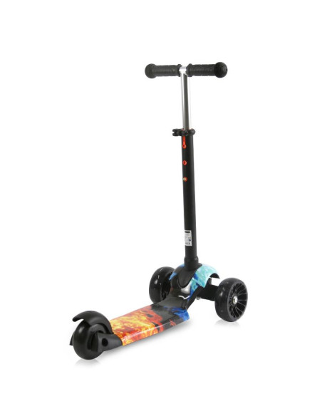 Trotineta reglabila pentru coopii, Draxter, 3 ani+, Red