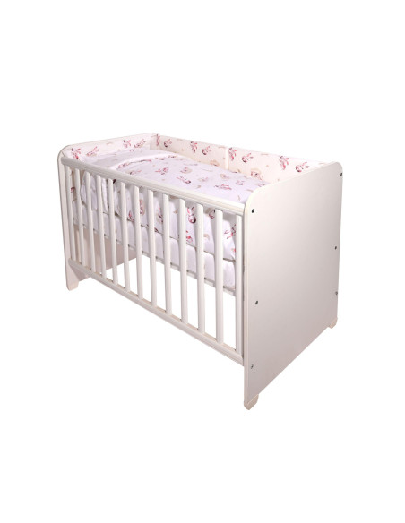 Set lenjerie pat 60/120, Smile, bumbac ranforce, Beige