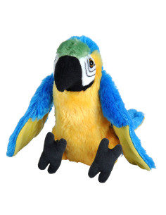 Papagal Macaw Albastru - Jucarie Plus Wild Republic 20