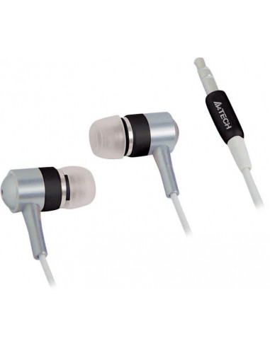 MK-650-B,CASTI A4tech, "Metallic", cu fir, intraauriculare, utilizare MP3, smartphone (doar audio), microfon nu, conectare prin 