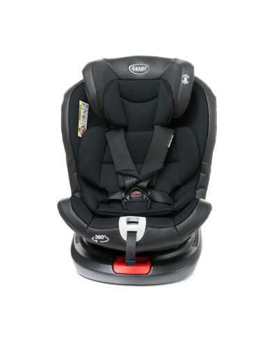 4BABY-956704,Scaun auto rotativ 4Baby ROTO-FIX 0-36 Kg Negru