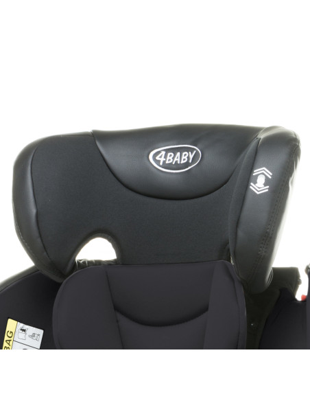 4BABY-956704,Scaun auto rotativ 4Baby ROTO-FIX 0-36 Kg Negru